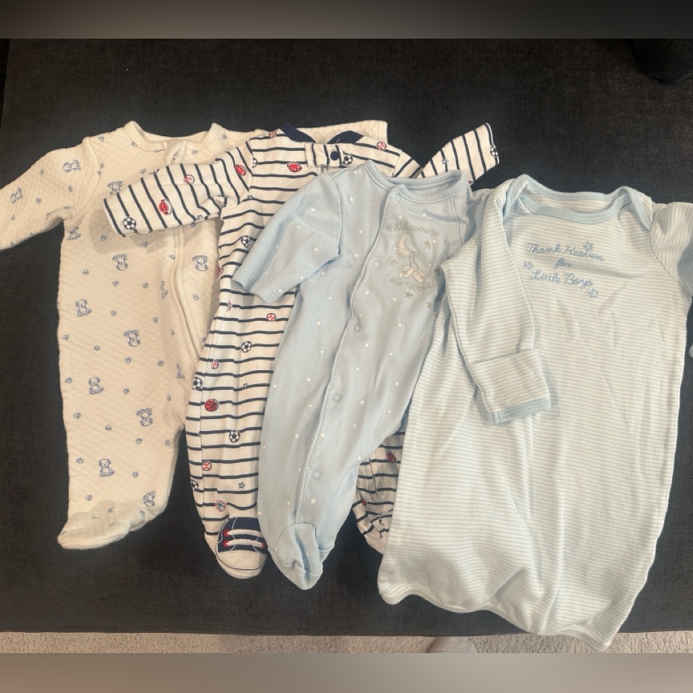 Little Me 5pc Bundle Baby Boy Outfits Size NB-3mon